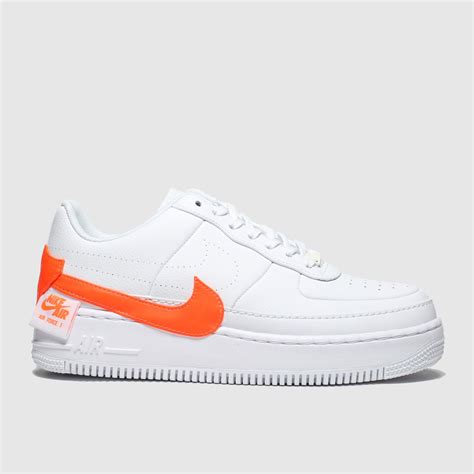 nike air force weiß mit orange|air force 1 crater white orange.